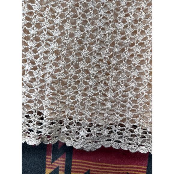 Spiegel Pink Crotchet Knit Skirt Set  Gilmore Girls Y2K 90s Girly Whimsy Small - Picture 11 of 11